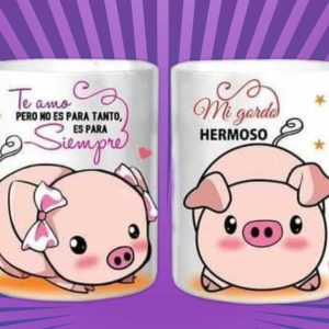 Cerditos Tazas