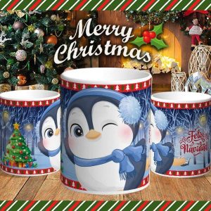 Pingüino Merry Christmas