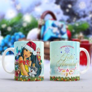 Princesas Navidad Tazas - 6