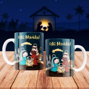 Tazas Navidad Nacimiento