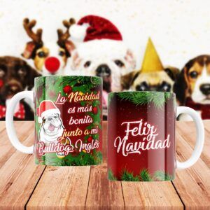 Navideñas Perros Tazas