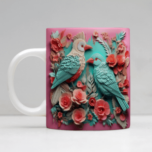 Animalitos - 02 Tazas 3D