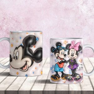 Mickey Mouse Tazas 3D