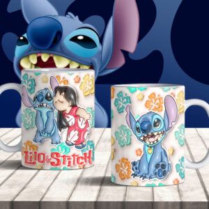 Lilo & Stitch - 02 Tazas 3D