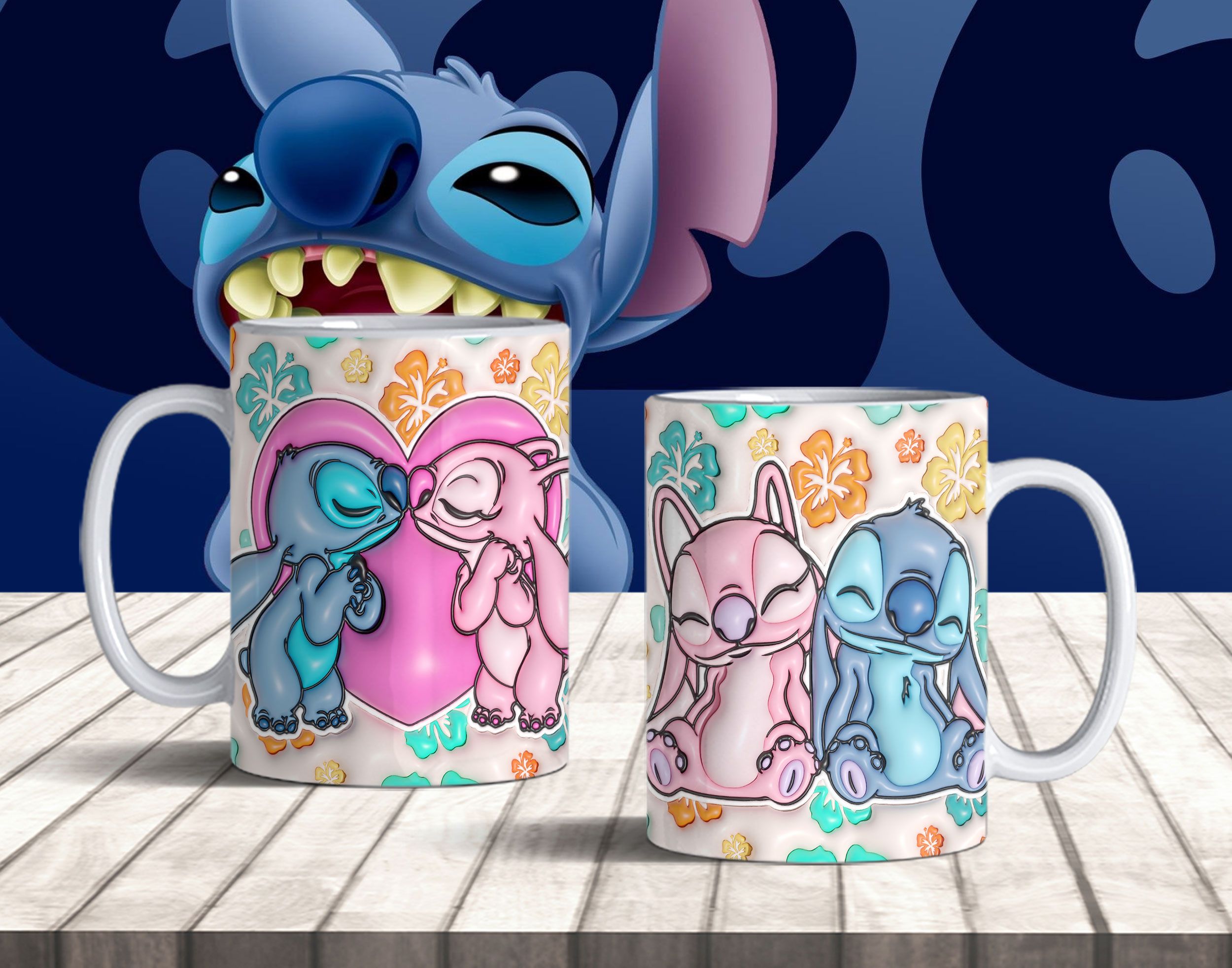 Lilo & Stitch - 02 Tazas 3D - Imagen 2
