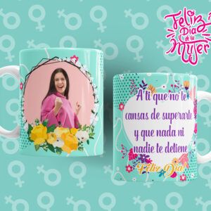Dia De La Mujer 6 Tazas