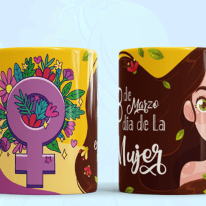Dia De La Mujer 7 Tazas