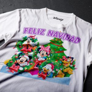 Camisetas De Navidad Mickey 02