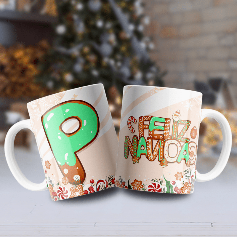 Galletas Abecedario Navidad - Tazas y Regalos Para Navidad En Costa Rica Crazy Cups.art Teléfono 6477 2244 - Imagen 18