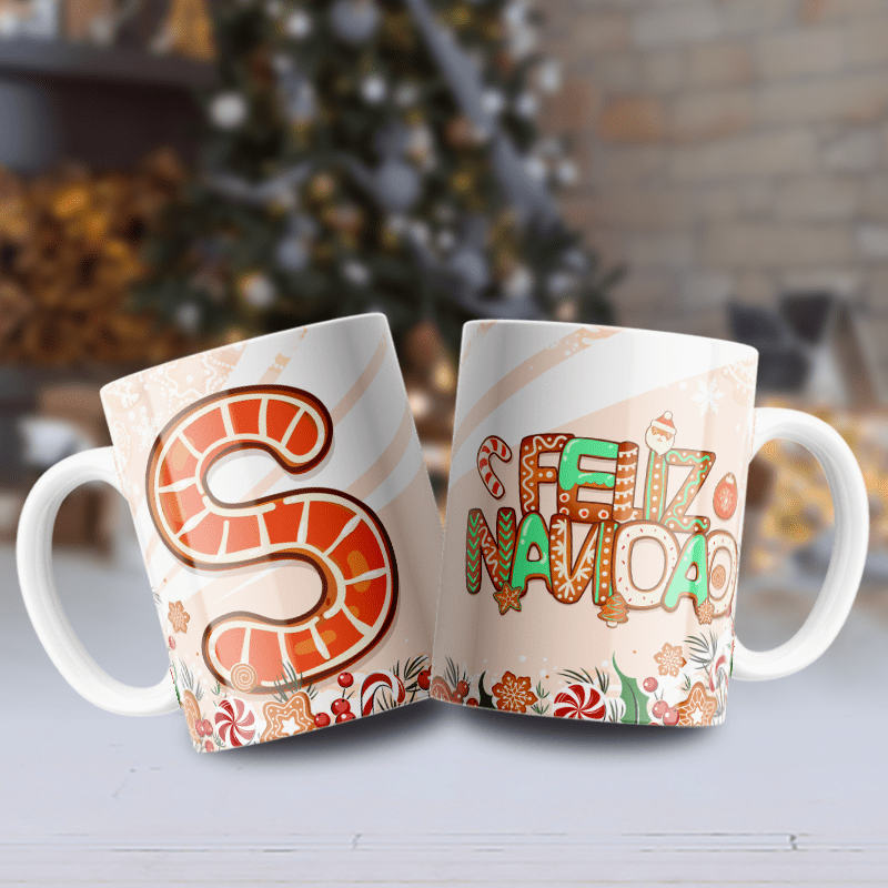 Galletas Abecedario Navidad - Tazas y Regalos Para Navidad En Costa Rica Crazy Cups.art Teléfono 6477 2244 - Imagen 21