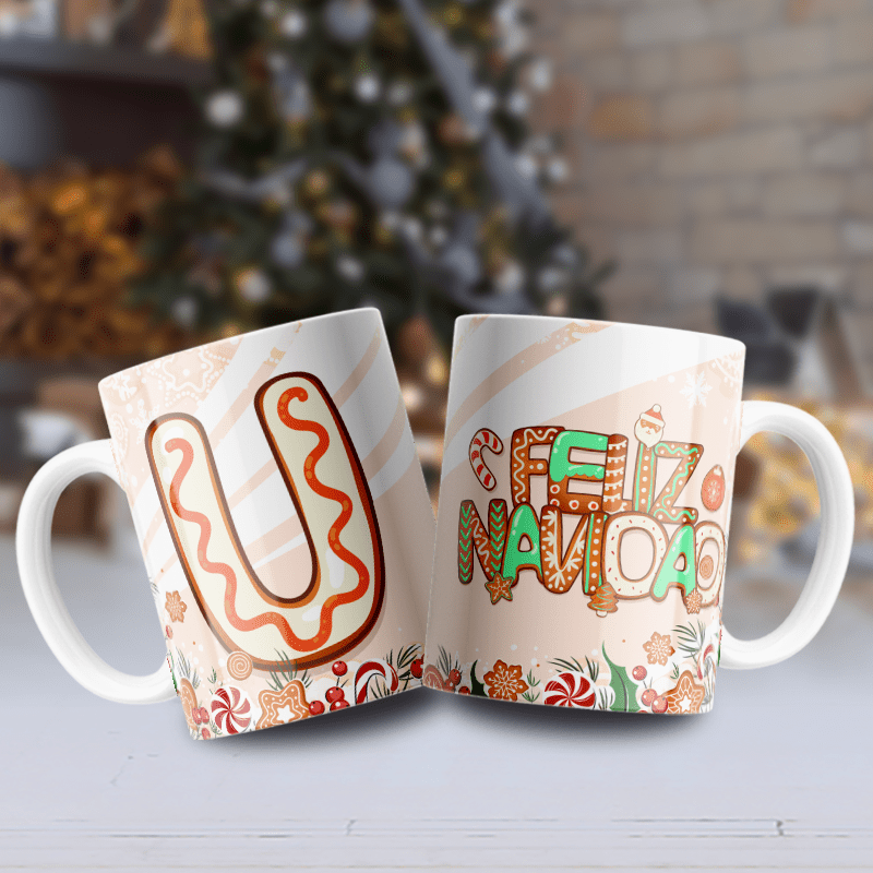Galletas Abecedario Navidad - Tazas y Regalos Para Navidad En Costa Rica Crazy Cups.art Teléfono 6477 2244 - Imagen 23