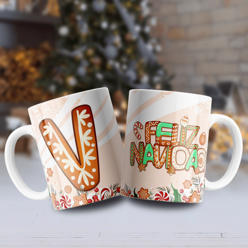 Galletas Abecedario Navidad - Tazas y Regalos Para Navidad En Costa Rica Crazy Cups.art Teléfono 6477 2244 - Imagen 24