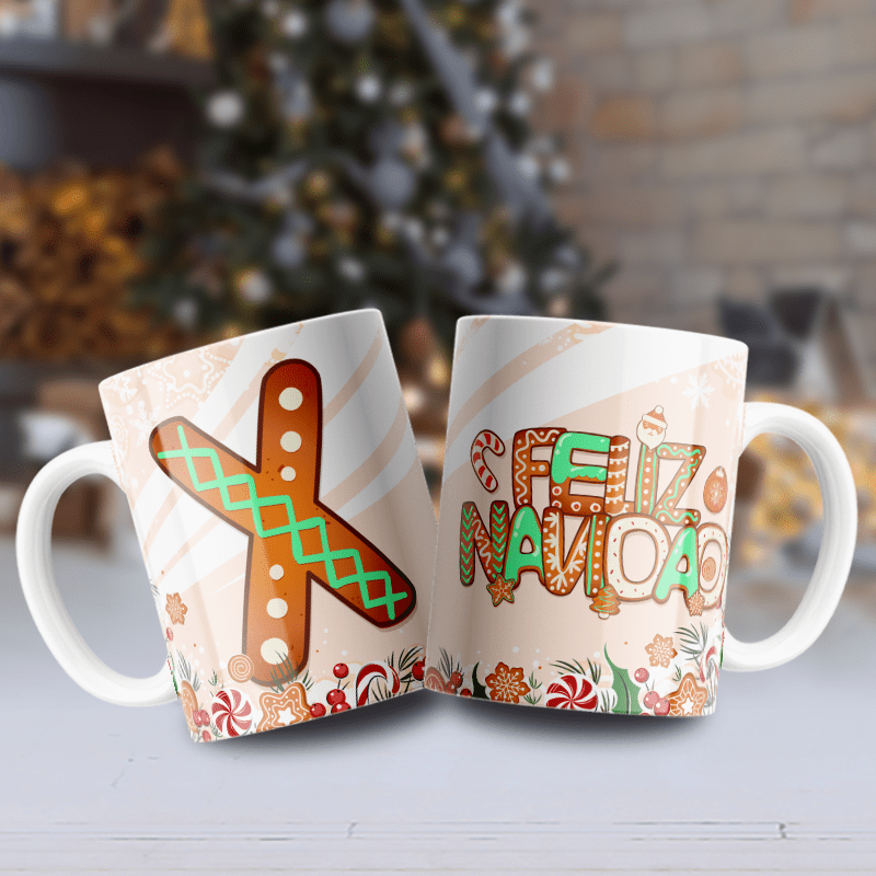 Galletas Abecedario Navidad - Tazas y Regalos Para Navidad En Costa Rica Crazy Cups.art Teléfono 6477 2244 - Imagen 26