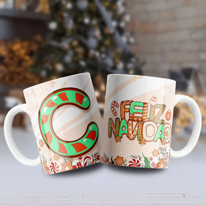 Galletas Abecedario Navidad - Tazas y Regalos Para Navidad En Costa Rica Crazy Cups.art Teléfono 6477 2244 - Imagen 5