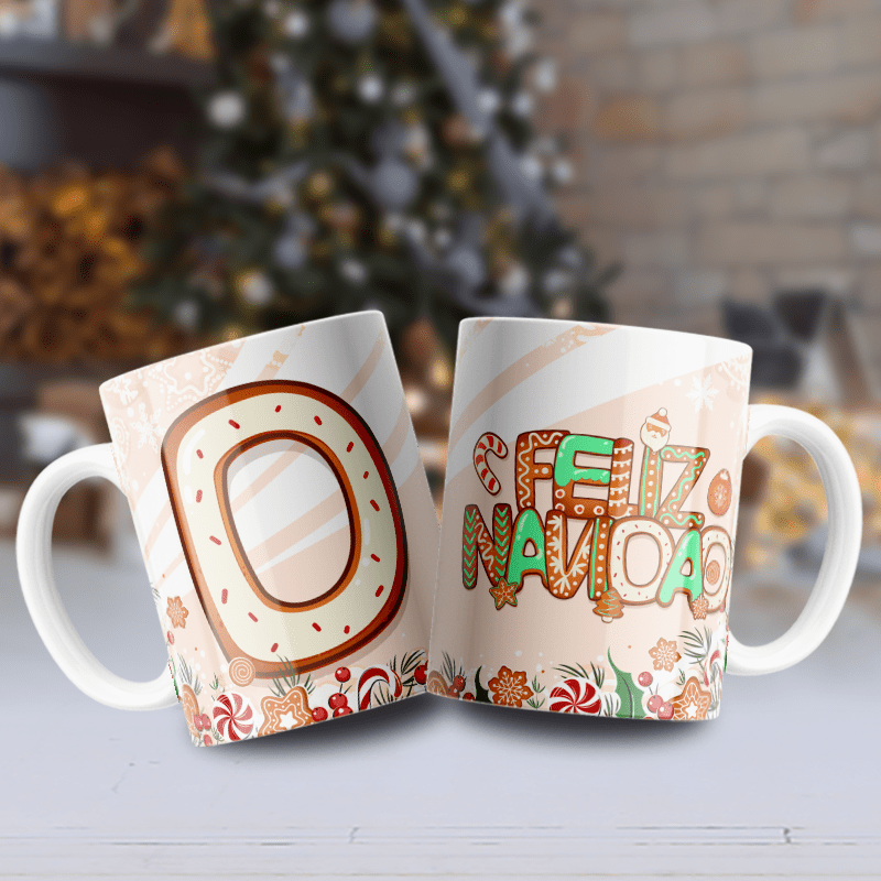 Galletas Abecedario Navidad - Tazas y Regalos Para Navidad En Costa Rica Crazy Cups.art Teléfono 6477 2244 - Imagen 6