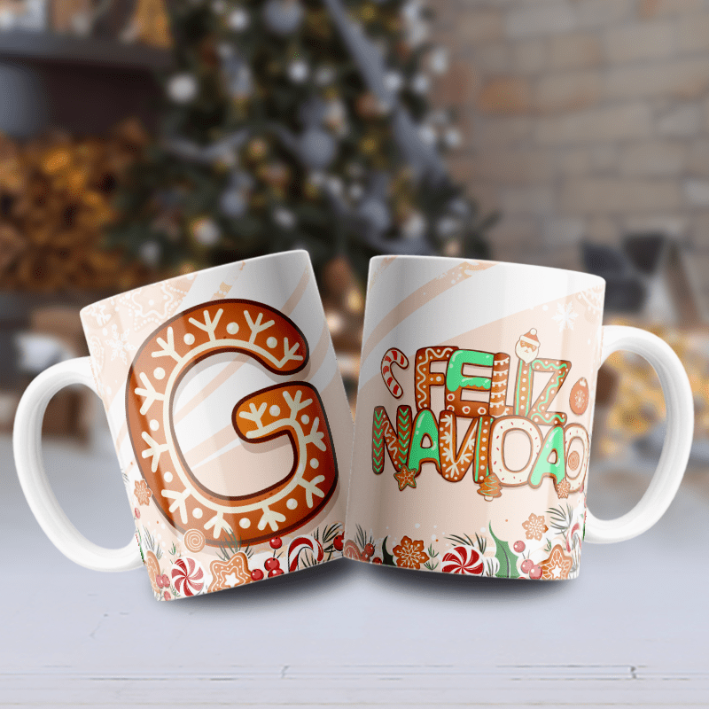 Galletas Abecedario Navidad - Tazas y Regalos Para Navidad En Costa Rica Crazy Cups.art Teléfono 6477 2244 - Imagen 9