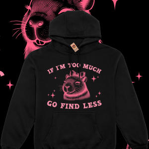 Capibara Colección Sudaderas 01 Crazy Cups CR